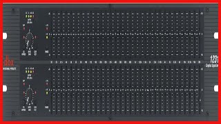Video thumbnail for dbx 1231 Dual-Channel, 31-Band Graphic Equalizer , Black by MitGreen TV