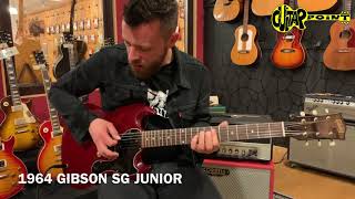 Video thumbnail for 1964 Gibson SG Junior | GuitarPoint Vintage Guitars by GuitarPoint