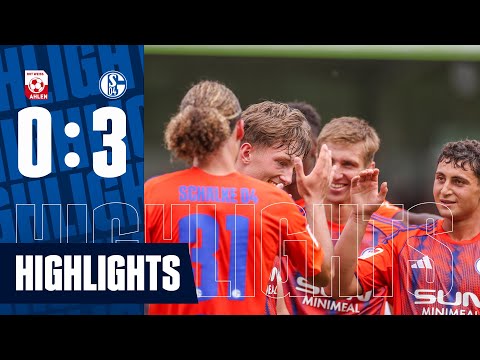 Doppelter Bulut-Assist im vorletzten Test | Rot Weiss Ahlen - FC Schalke 04 0:3