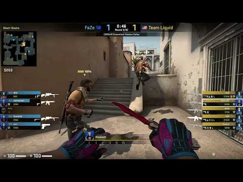 CS:GO POV Demo Liquid Stewie2K (32/28) vs FaZe (de_dust2)