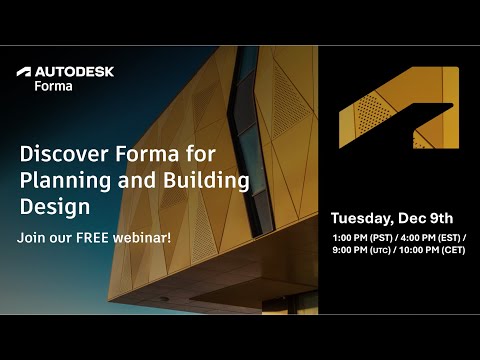 Discover Forma for Planning and Building Design