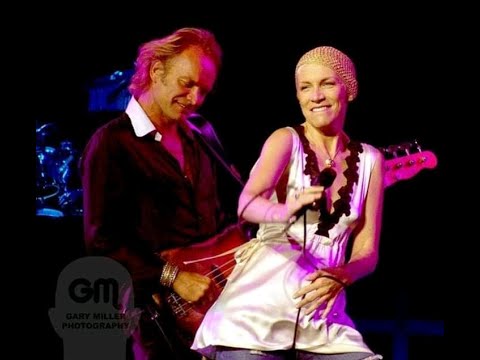 Sting & Annie Lennox We'll Be Together Sacred Love Tour New York, Madison Square Garden Oct 19, 2004