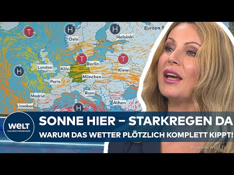 WETTER IN DEUTSCHLAND: Endlich wieder Sonne im Osten! – doch im Süden drohen heftige Regenfälle!