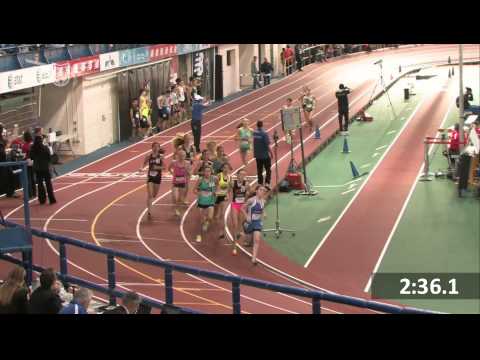 Girls Mile Freshman Section 2 - New Balance Nationals Indoor 2013
