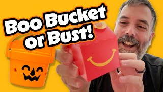 Not Me Buying McDonald's Happy Meals for a Tiny Plastic Bucket 🎃
