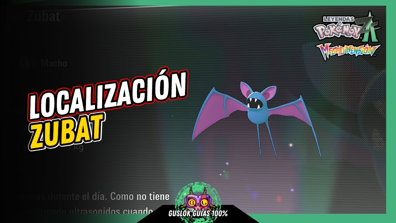 Leyendas Pokemon: Z-A Megadimension – UBICACIÓN de ZUBAT 💯 | GUÍA 100% 🏆 Leyendas Pokemon: Z-A Megadimension – UBICACIÓN de ZUBAT 💯 | GUÍA 100% 🏆
