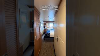 Forward Facing Oceanview on the Disney Fantasy 🚢 #disneycruise #disneyship #cruisetour #cruise