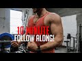 Intense 10 Minute Upper Body At Home Workout | Home Bodyweight Workouts Ep. 2