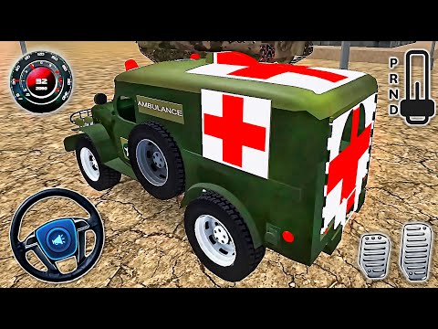 US Army Ambulance Driving: #2 Transport Simulator Walkthrough - Best Android GamePlay