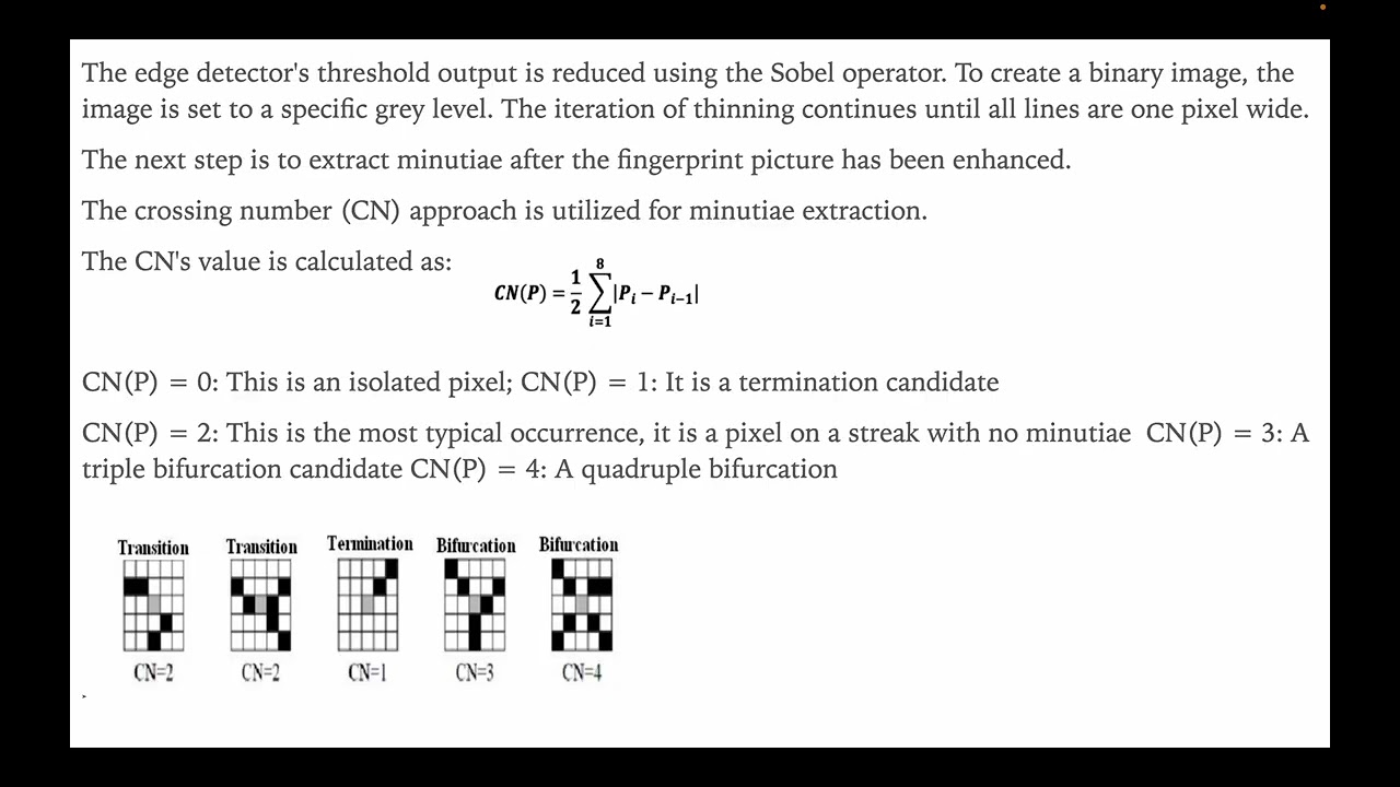 Fingerprint Recognition: Identification and Authentication