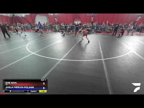 101 Lbs Round 2 - Evie Sova, WI Vs Amelia Nidelea-Polanin, IL 919a