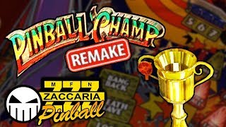 Pinball Champ REMAKE (2018) - Zaccaria Pinball - Crow Pinball