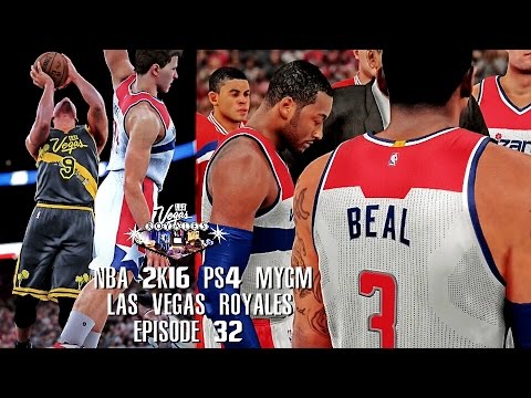 NBA 2K16 PS4 Las Vegas MYGM - Road to the Playoffs ft. John Wall (EP.32)