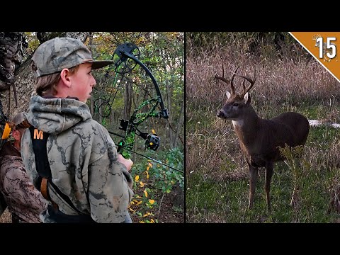 Big 8 point buck!! - (Bow Hunting in Missouri)