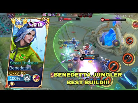 Best Build For Benedetta Jungler!!! - Mobile Legends