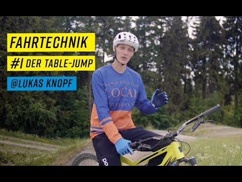 MTB-Fahrtechnik: Der Table-Jump mit Lukas Knopf