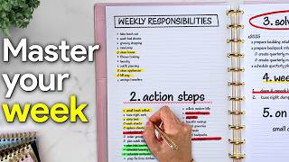 How To Get Your Life Together (One Week At A Time)