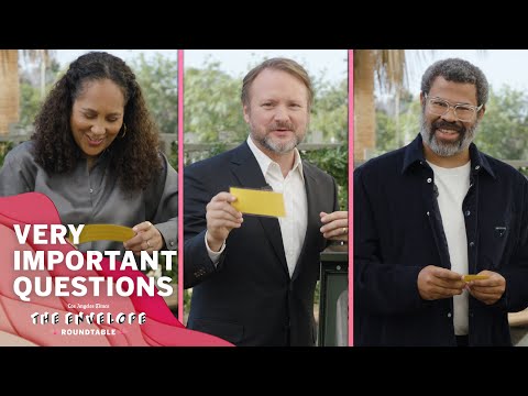 Jordan Peele, Rian Johnson and Gina Prince Bythewood answer only the most Very Important Questions