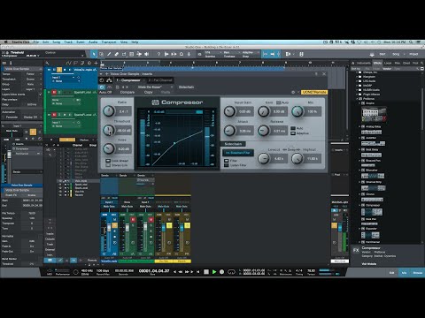 Building A De-Esser Using The Stock Compressor Plugin In Studio One