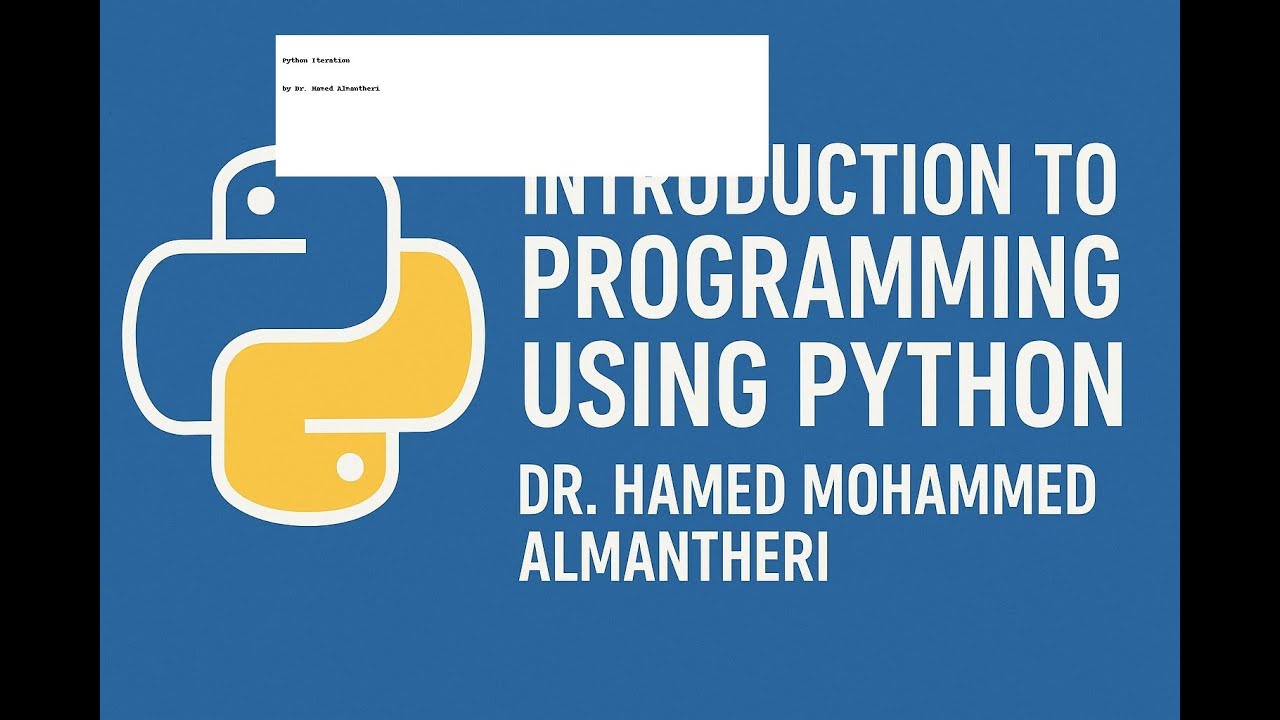 Topic 2  The Basics  PYTHON PROGRAMMING   BY  Dr  Hamed Almantheri   pdf