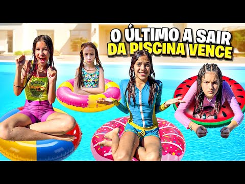 IT WAS SUPPOSED TO BE THE LAST ONE TO LEAVE THE POOL WINS BUT… (JÉSSICA SOUSA AND FAMILY)