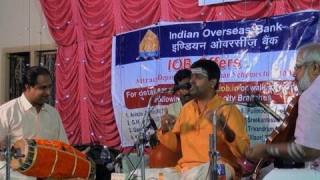 Carnatic vocal concert by Shenkottai Harihara Subramaniam