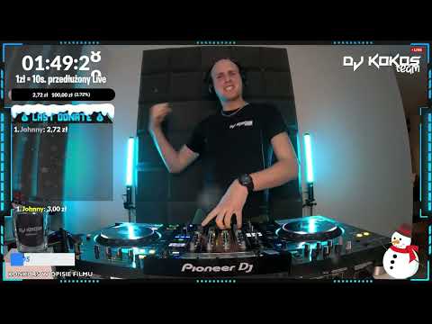 🔴 LIVE ⚡️ DJ KOKOS MIX 🔴 ANDRZEJKI 2023 🔥 NAJLEPSZA MUZYKA KLUBOWA NA ŻYWO  🔥 (01.12.23)