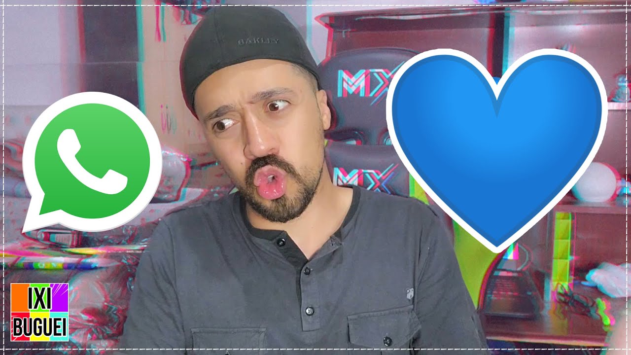 EMOJI CORAÇÃO AZUL DO WHATSAPP QUANDO ENVIAR DICAS, MOMENTOS