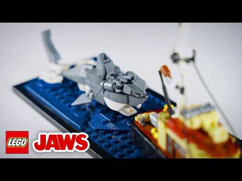 I Built a Microscale LEGO JAWS!