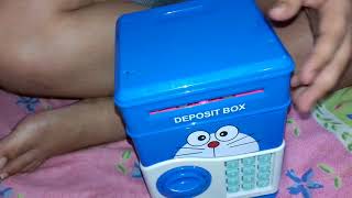 How to open a password lock money bank without it's password !IN HINDI!!