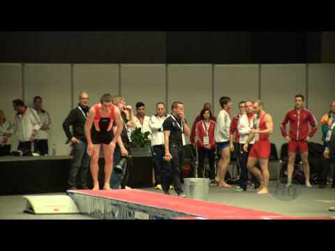 ROMAKHOV Alexandr (KAZ) - 2015 Trampoline Worlds - Qualification TU Routine 2