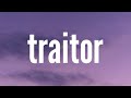 Olivia Rodrigo Traitor Lyrics