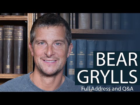 Bear Grylls: Adventurer | Full Address and Q&A | Oxford Union