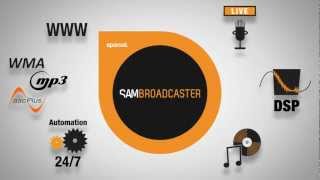 Демонстрационный видеоролик программы SAM Broadcaster