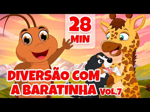 Diversão com a Baratinha Vol. 7 - Giramille 28 min | Desenho Animado Musical