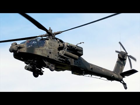 [4K] RNLAF AH-64D Apaches of 301sqn | nice Arrivals at Gilze Rijen