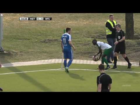 Kabelo Seriba vs RFS (Virsliga - 02/04/2017)
