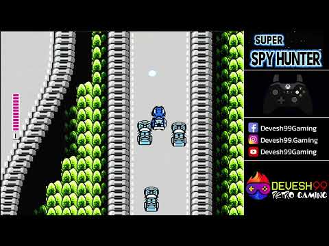 Stage 03 HAZARDOUS DETOUR | Super Spy Hunter | NES Retro Gameplay