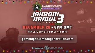 Jabroni Brawl Episode 3 Xmas GameNight