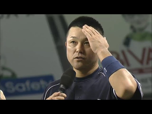 ドラゴンズ・谷繫元信選手ヒーローインタビュー 6月13日 埼玉西武ライオンズ 対 中日ドラゴンズ