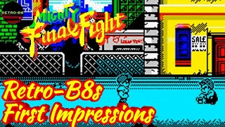 We’re playing Homebrew on the ZX Spectrum. Mighty Final Fight Review