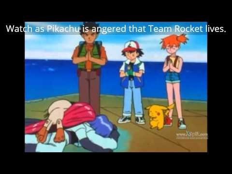 Pikachu is Salty that Team Rocket Survives St. Anne sinking