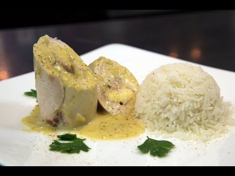 Délicieuses ballotines de poulet au jambon de Bayonne et mozzarella