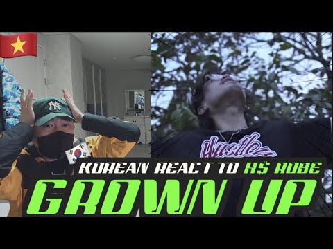 [THROWBACK]🇻🇳🇰🇷🔥Korean Hiphop Junkie react to GROWN UP - H$ ROBE (VNM/ENG SUB)