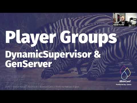 ElixirConf 2020 - Dorian Karter - Building Multiplayer Games with LiveView