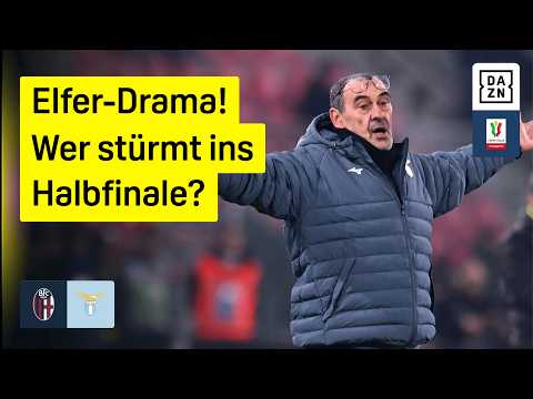 Bologna - Lazio Rom | Coppa Italia | Viertelfinale | DAZN Highlights