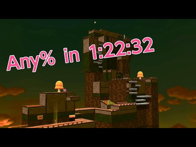 [World Record!] Super Mario 3D World any% (Switch 2) in 1:22:32