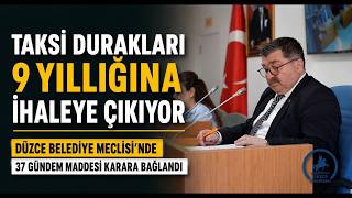 Taksi Durakları 9 Yıllığına İhaleye Çıkıyor