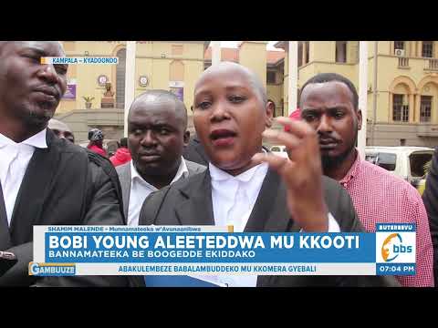 Bobi Young Aleeteddwa mu Kkooti, Abadde Amaze Omwaka nga Talaba Mulamuzi