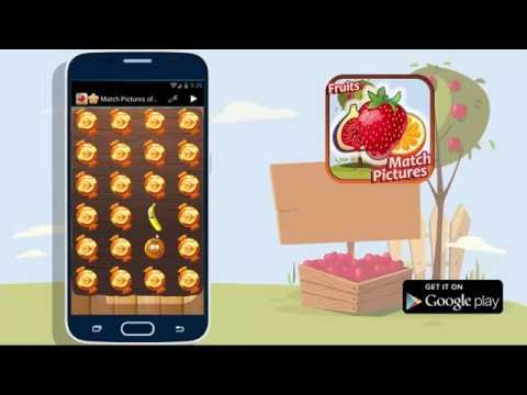 Match Pictures of Fruits Video